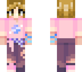 short blond hair outfit space girl