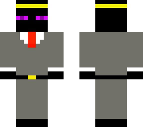 skin de enderman dios con traje de slenderman