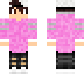 skin youtuber carlosharris25 version rosada