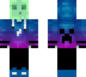 slime with hoodie