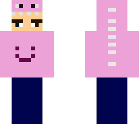 smile face dino hoody