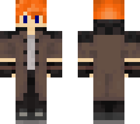 trench coat ginger