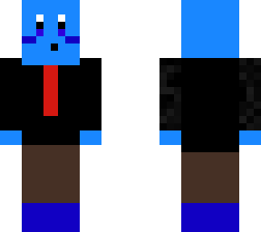 tuxedo blue kirby (edit)