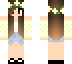 yellow summer girl