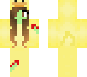 zombie girl in duck onesie