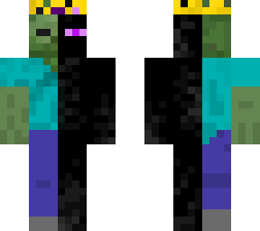 50/50 enderman zombie