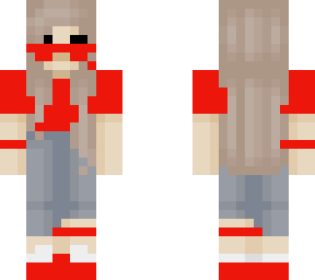 80's dude red girl