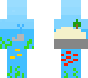 another day in minecraft (beach)