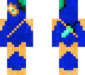 ay uh i made a cyborge and uh.. totem style uh... yea and blue