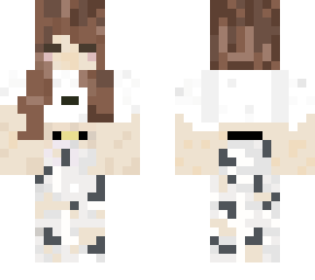 basic brown hair with cow print v5