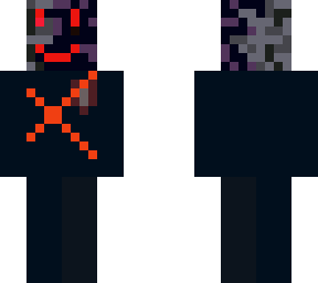 bedrock and obsidian masked man