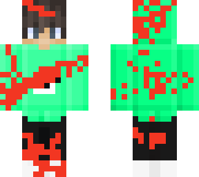 blood green boy