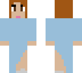 blue dress