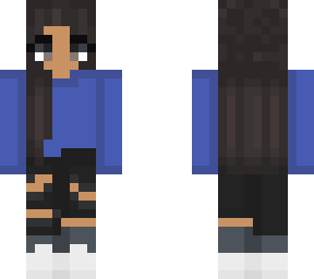 blue hoodie