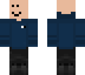 blue hoodie but happy and bald meme