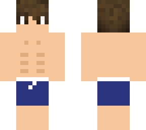 boy in adidas swim trunks