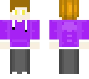 boy with short hair and hoodie.