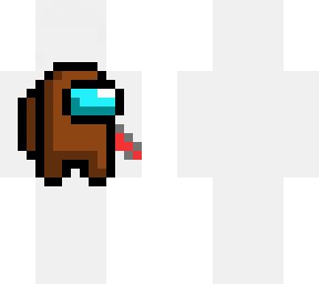 brown impostor pixel art