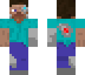 burnt cyborg steve