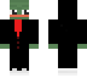 casual pepe with business overlay