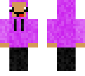 creeper hoodie (purple)