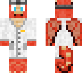 crimson labcoat