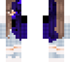 cute twin skin skin edited to half demon girl. pt 1