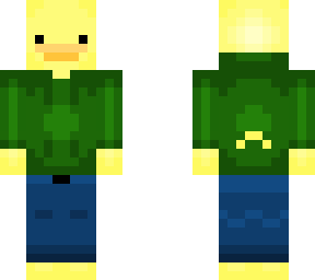 d u c k l i n g # 1 with jeans and hoodie