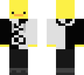 duckie wearing an unus annus hoodie