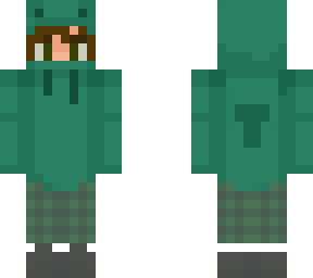 dude with brown hair in frog hoodie