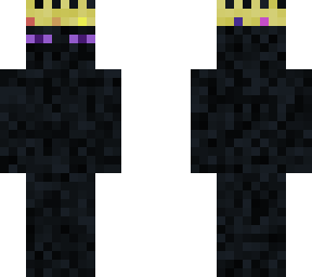 enderman with ranbow crown :)