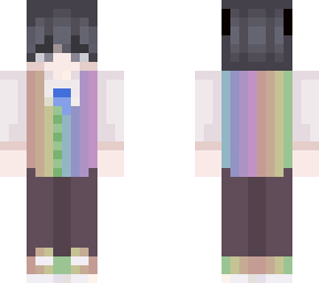 faded prismatic ensemble (3px)
