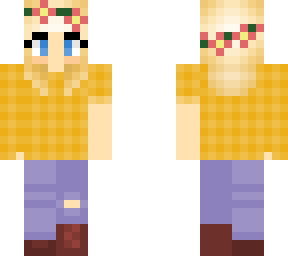 flower crown girl