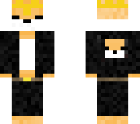 fox with black leather jacket /fox