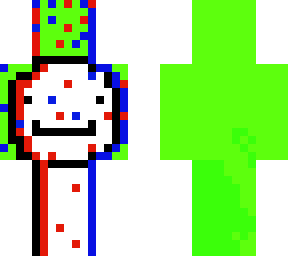 glitched dream skin