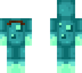 glow squid with moustache
