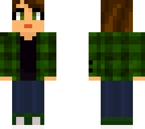 green flannel