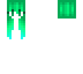 green-teal hair base (w/eyes)