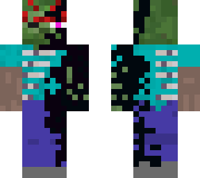 half spider half steve half endermen half zombie