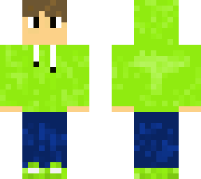 lime guy | Minecraft Skin