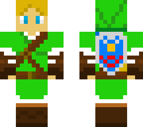 link in the kokiri tunic