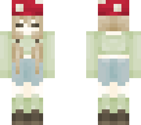 mushroom girl