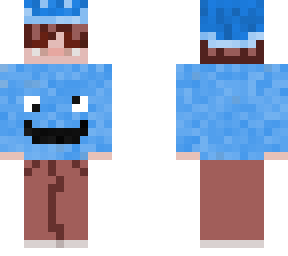 my skin (cookie monster)