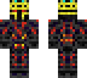 netherking thrax07 golden helmet version