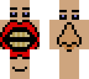 nose and mouth