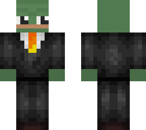 pepe with gamer tie