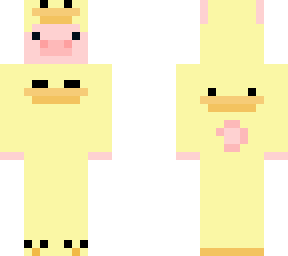 pig in duck onesie