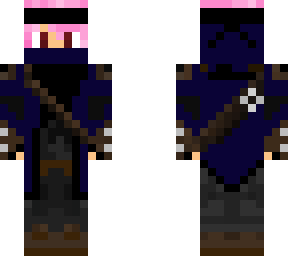 pink and blue ninja
