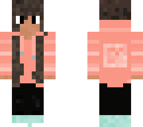 pink hoodie girl