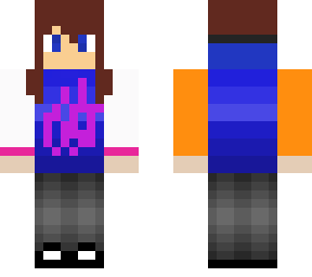 preston styles pink, white, and blue hoodie